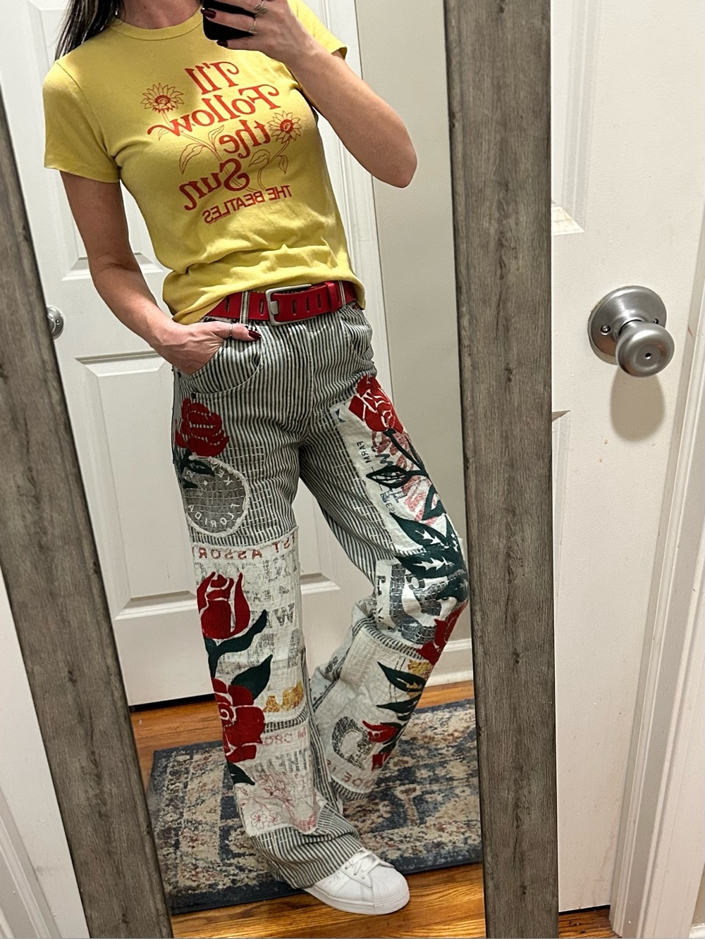 NWT Free People We The Free Lost & Found Boyfriend Jeans in Secret Getaway - Picture 3 of 16